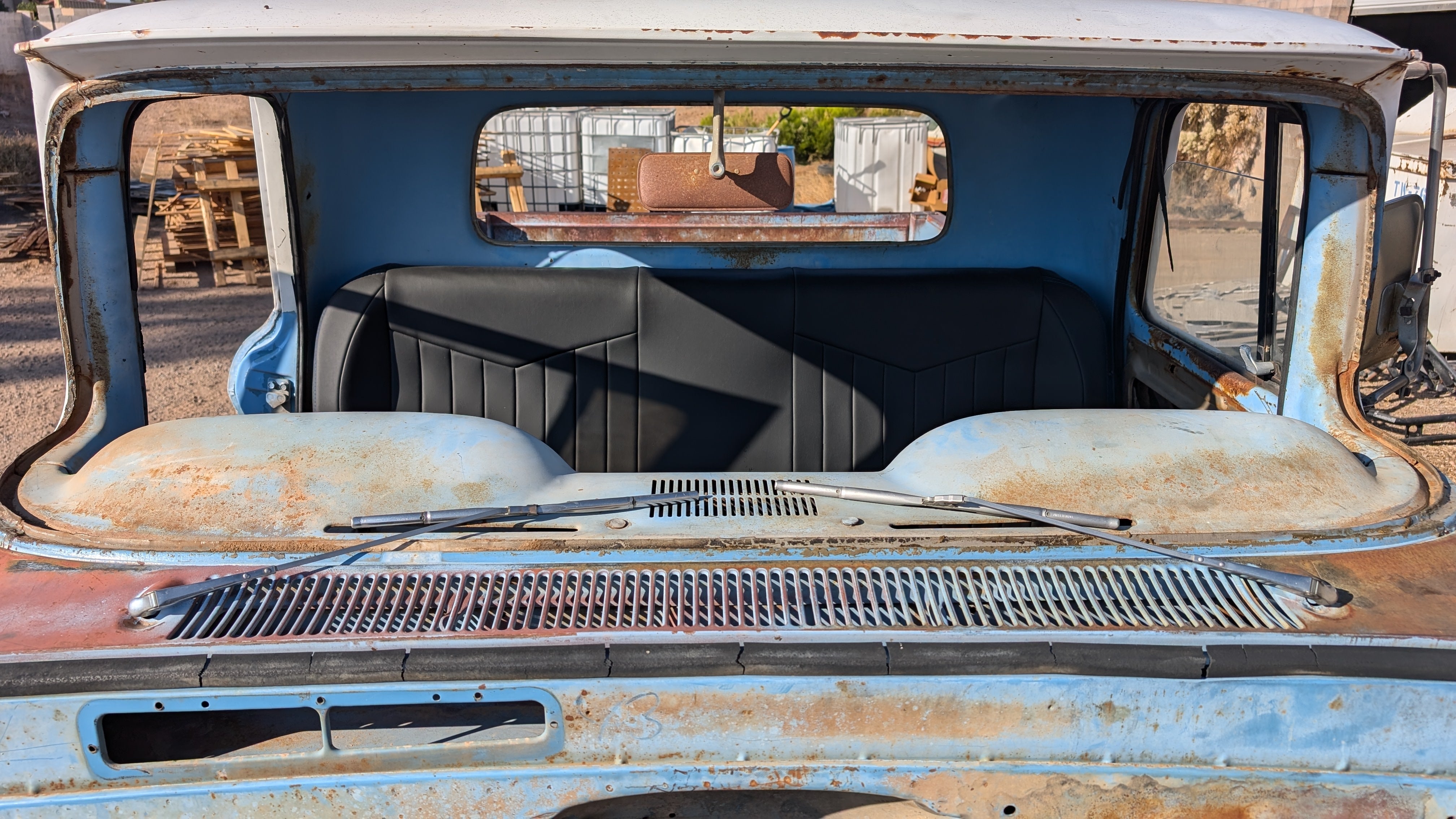 60-66 C-10  Bench Seat mounting brackets